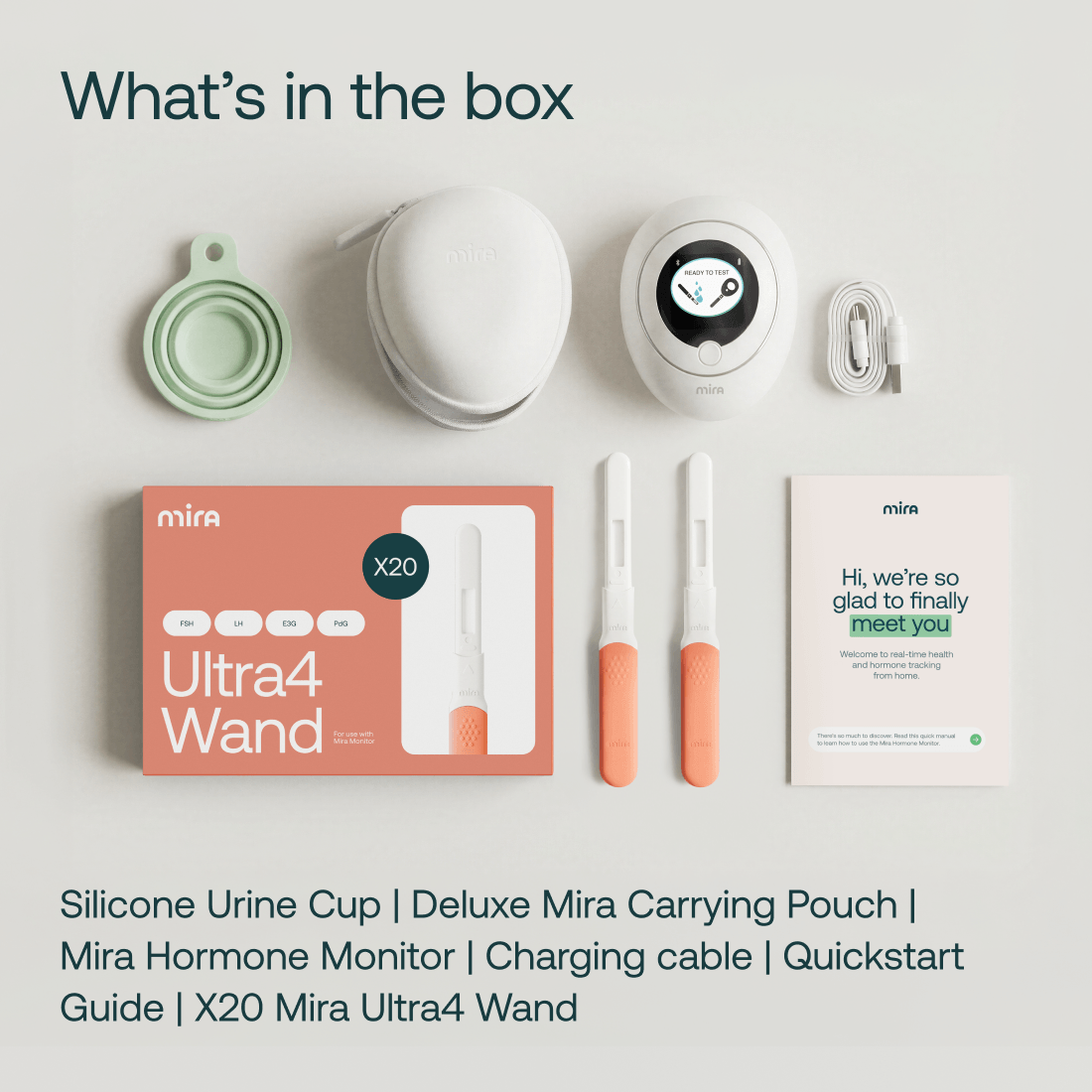Mira Hormone Monitor: Ultra4 Kit for Perimenopause