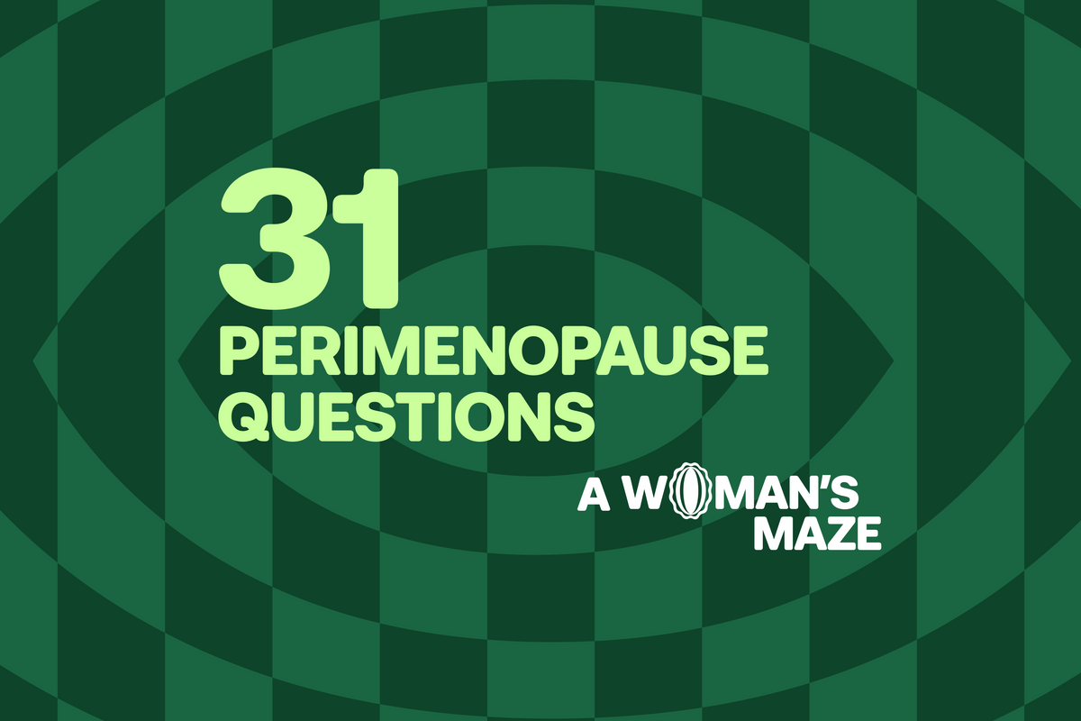 Your Perimenopause Questions, Answered by a Doctor