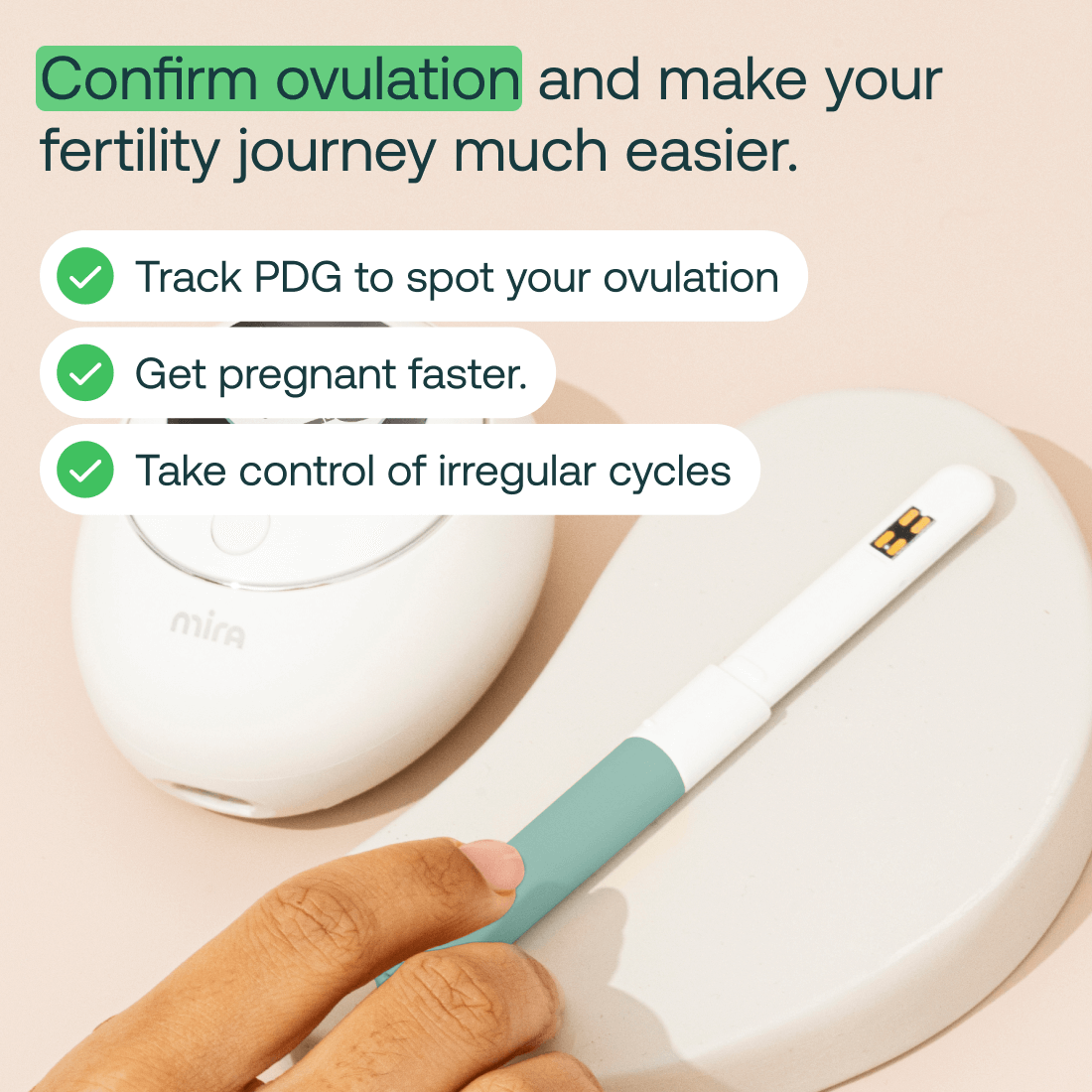 20 Mira Fertility Confirm Wands