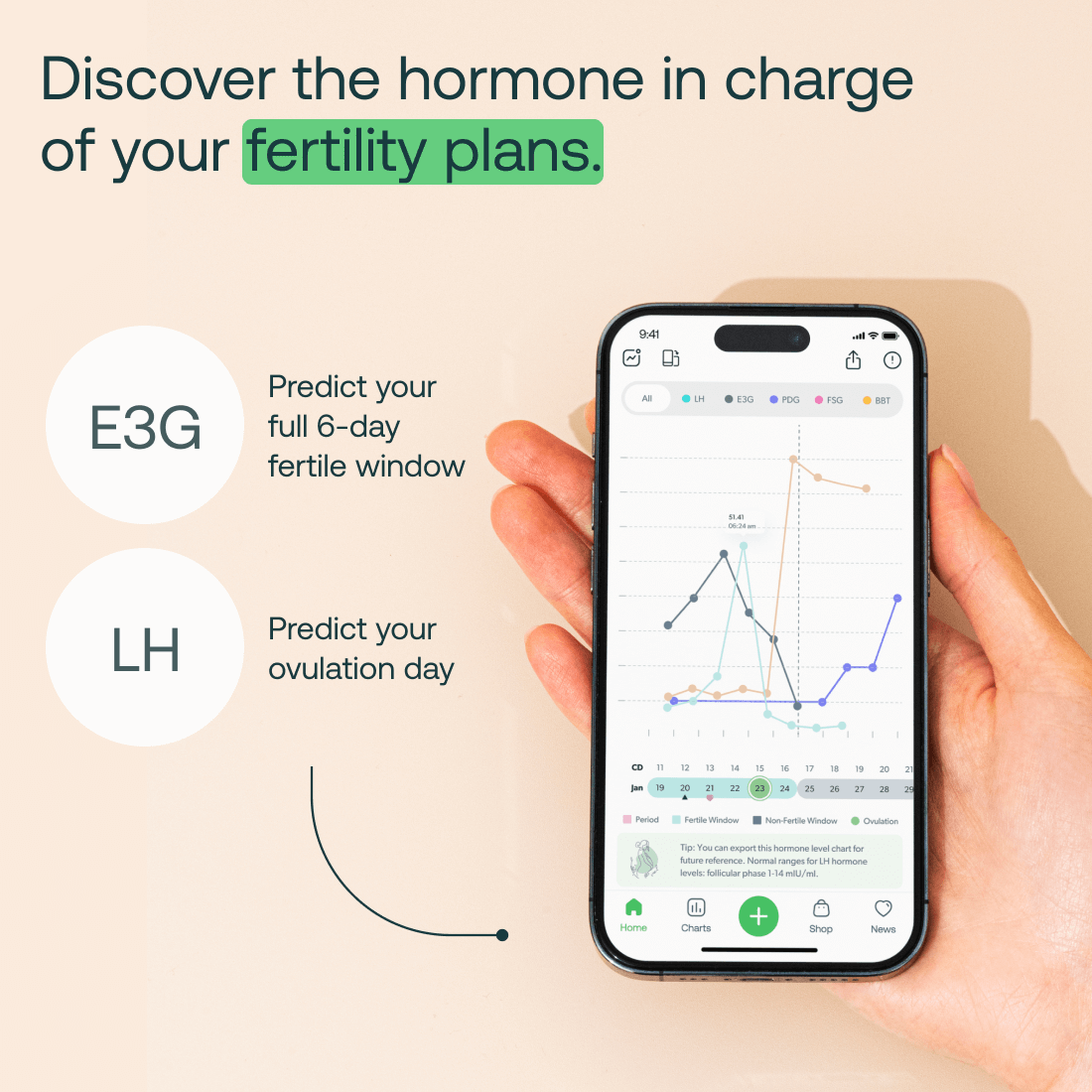 20 Mira Fertility Plus Wands