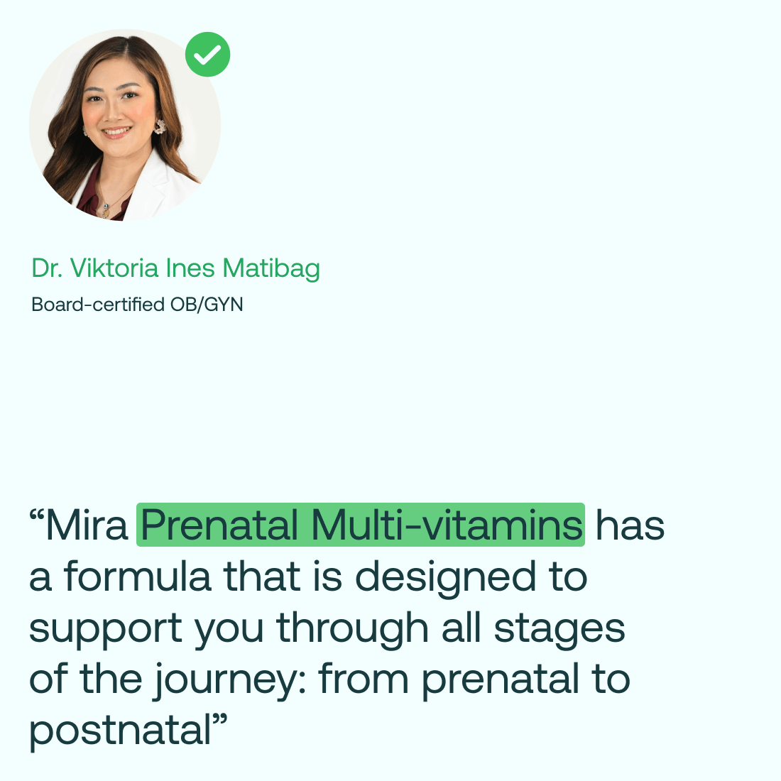 Mira Prenatal Multi-Vitamins