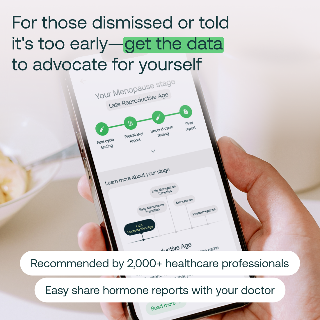 Mira Hormone Monitor: Menopause Transitions Kit