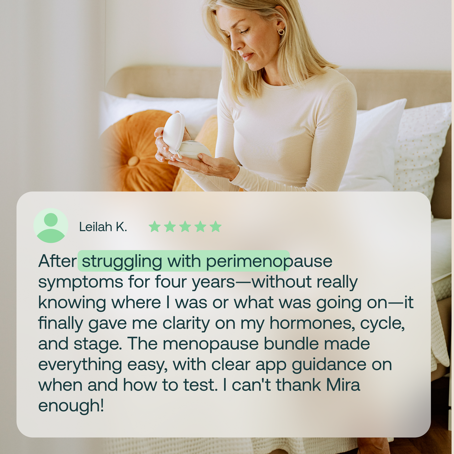 Mira Hormone Monitor: Menopause Transitions Kit