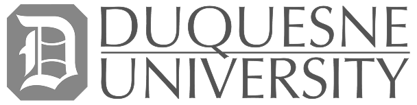 Duquesne University logo, academic institution supporting fertility health research and women's wellness education
