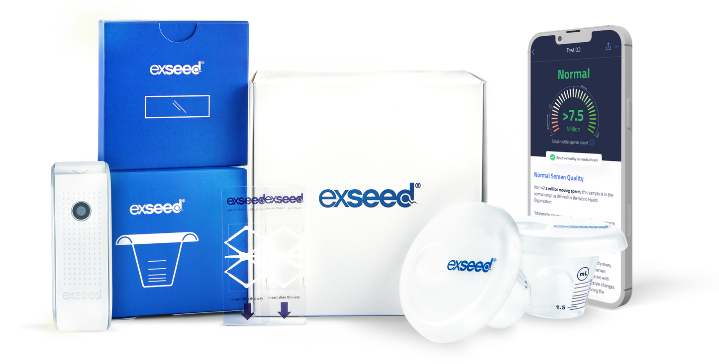 ExSeed Sperm 2 Test Kit for Home Use