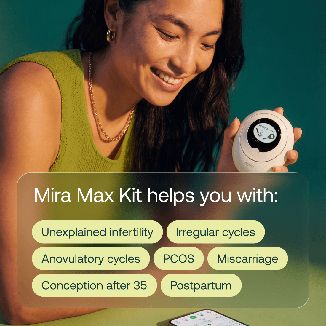 Mira Hormone Monitor: Max Kit