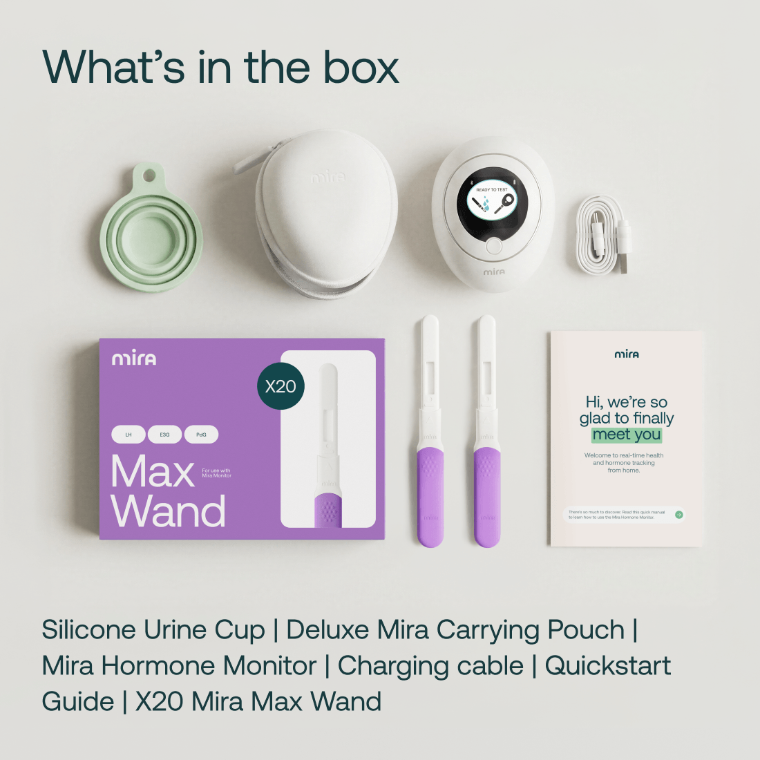 Mira Hormone Monitor: Max Kit