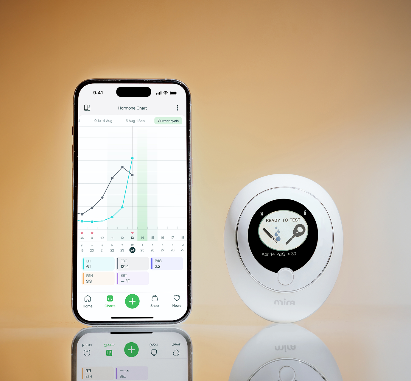 Mira Starter Kit Digital Fertility Tracker Ovulation Kit Mira