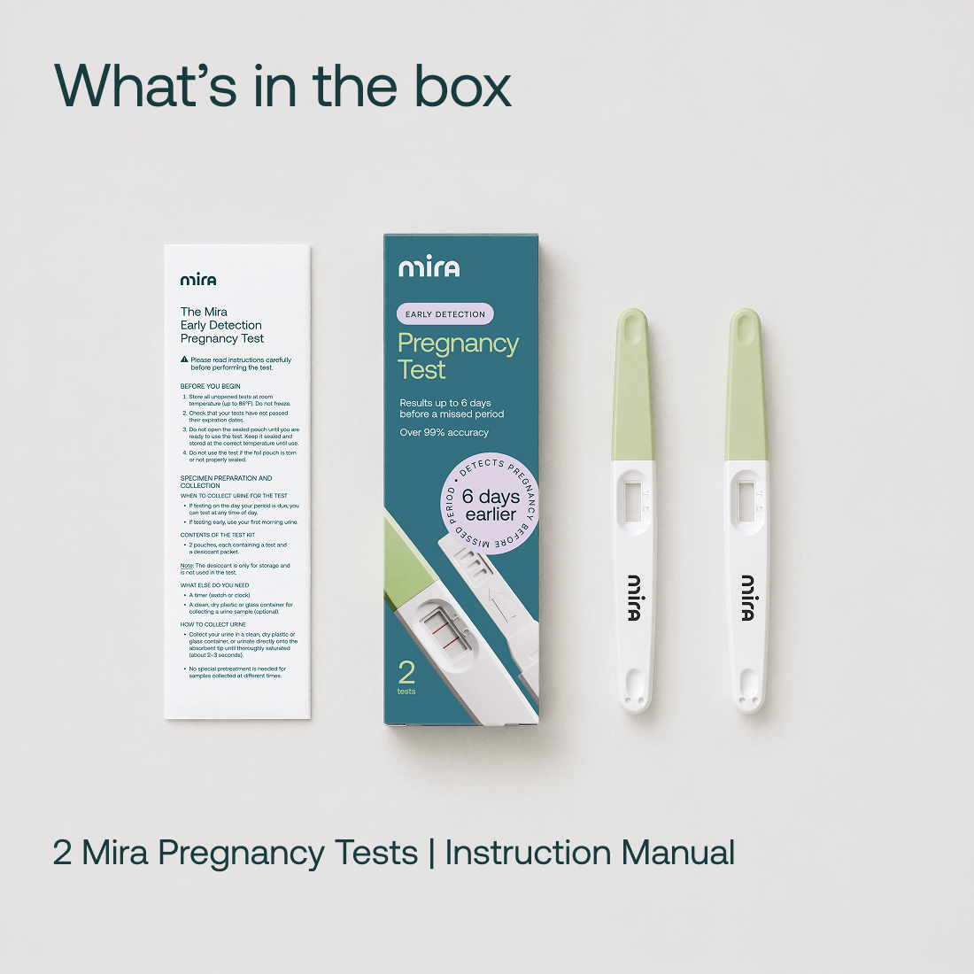 Mira Early Detection Pregnancy Test