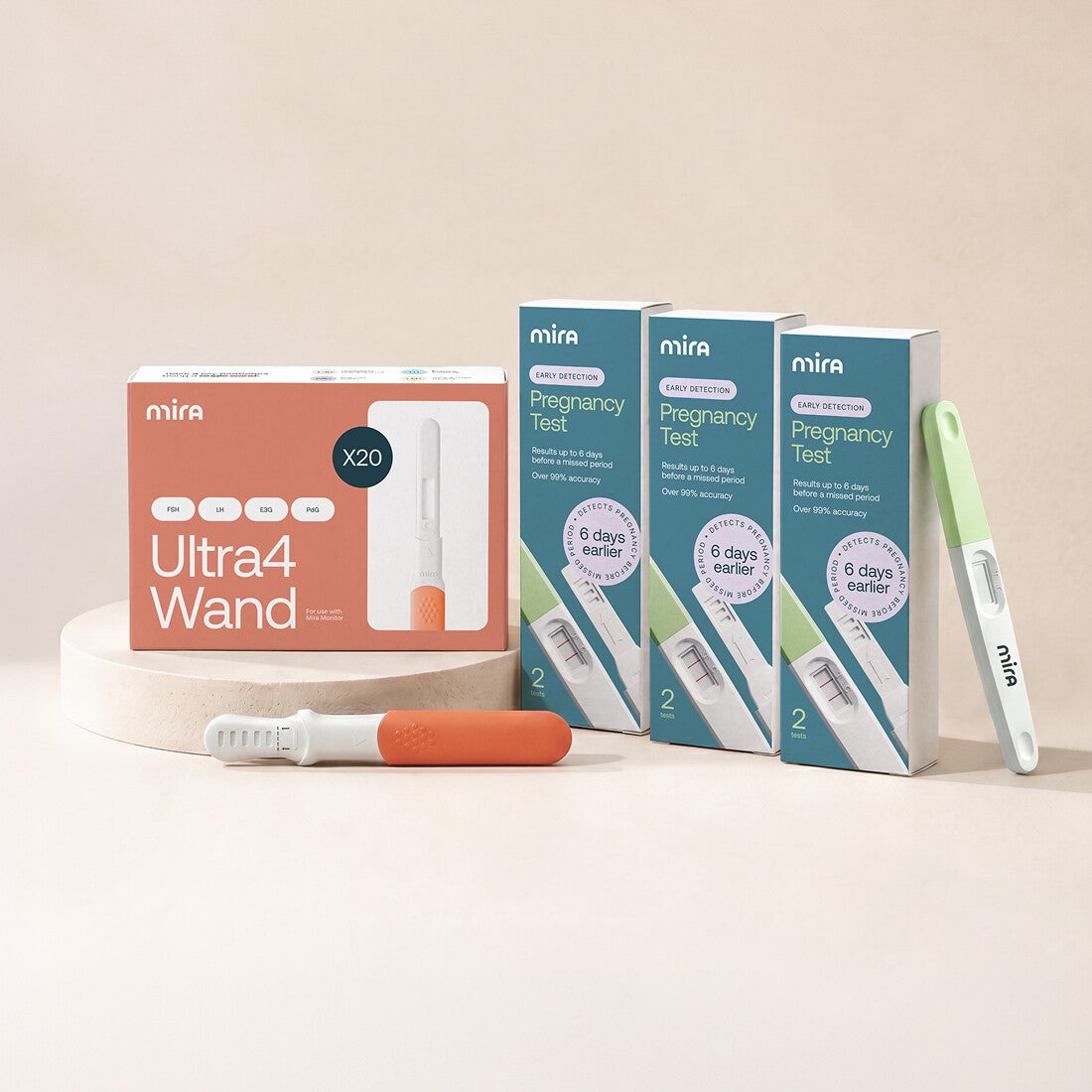 Ultra4 Wands +  Pregnancy Test Bundle