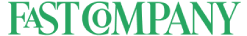 Fast Company logo in green text - media feature for Mira Fertility health tracking brand