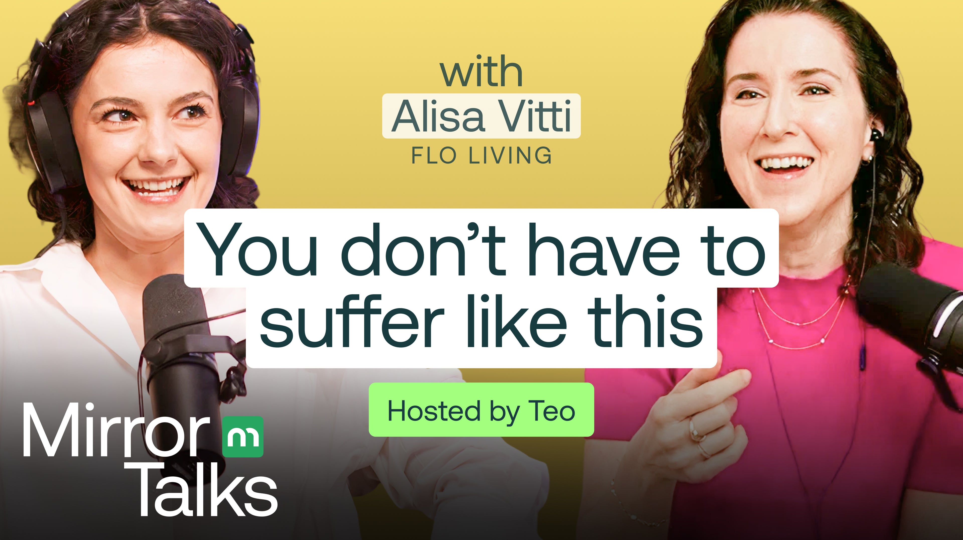 Load video: mirror talks podcast by Mira